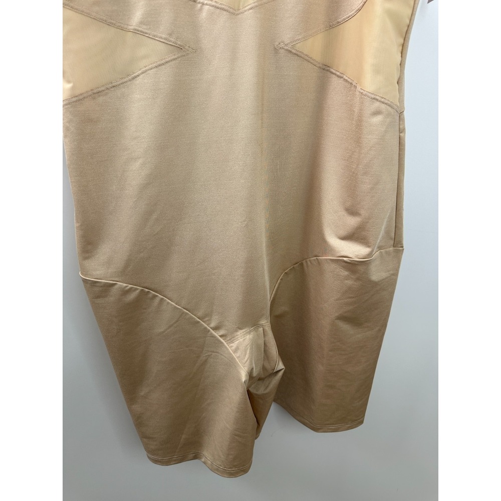 NWT Shape by Cacique Open Bust Thigh Shaper Level 3 Shaping Seamless Beige 26/28 - Picture 5 of 11